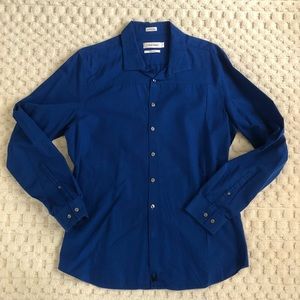 Blue long sleeve Shirt